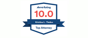 Avvo Rating 10.0 | Kristina L. Thelen | Top Attorney